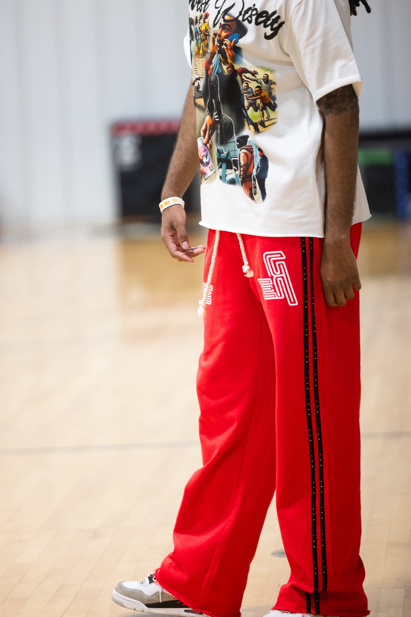 Red Reflection Pants