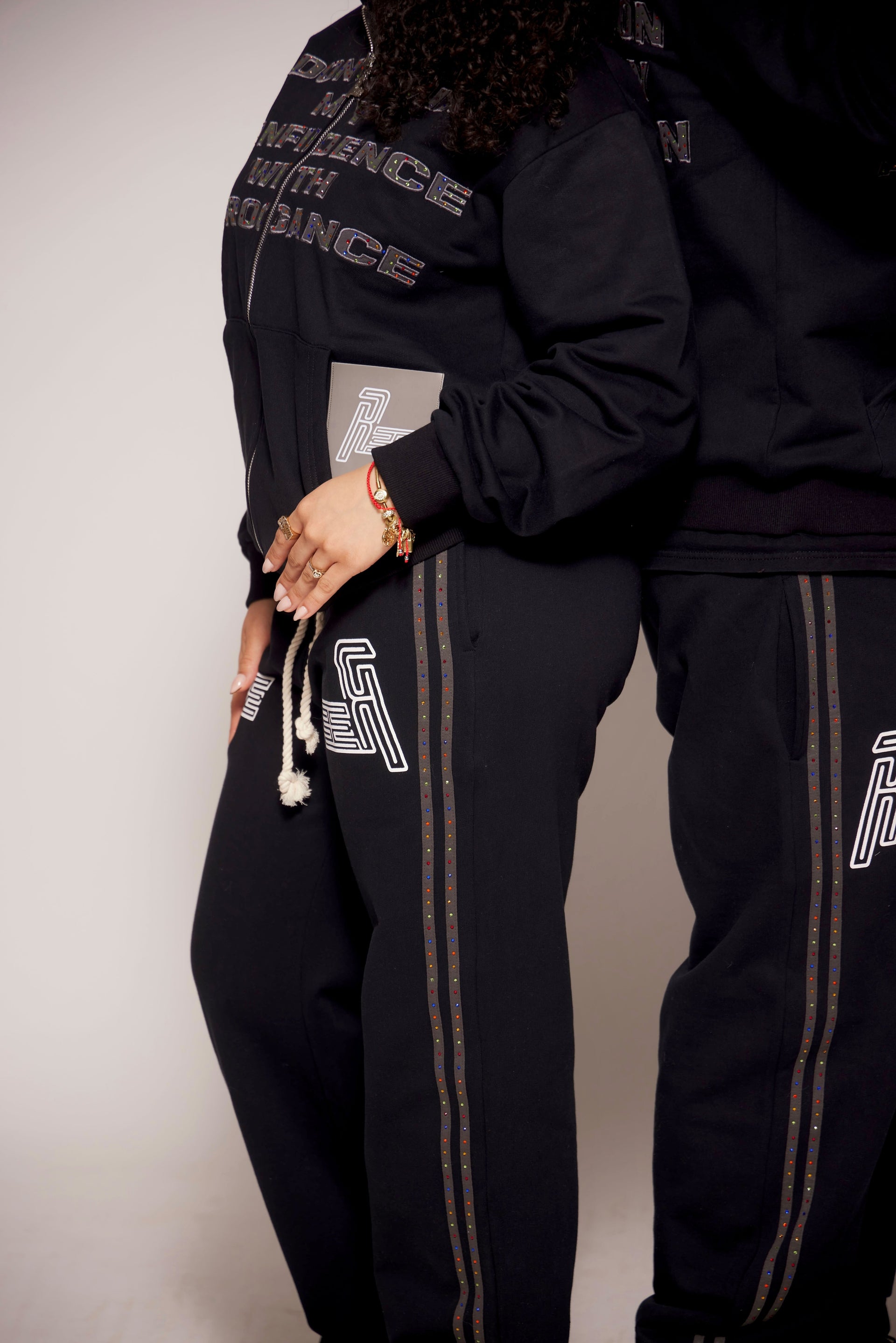 Black Reflection Pants