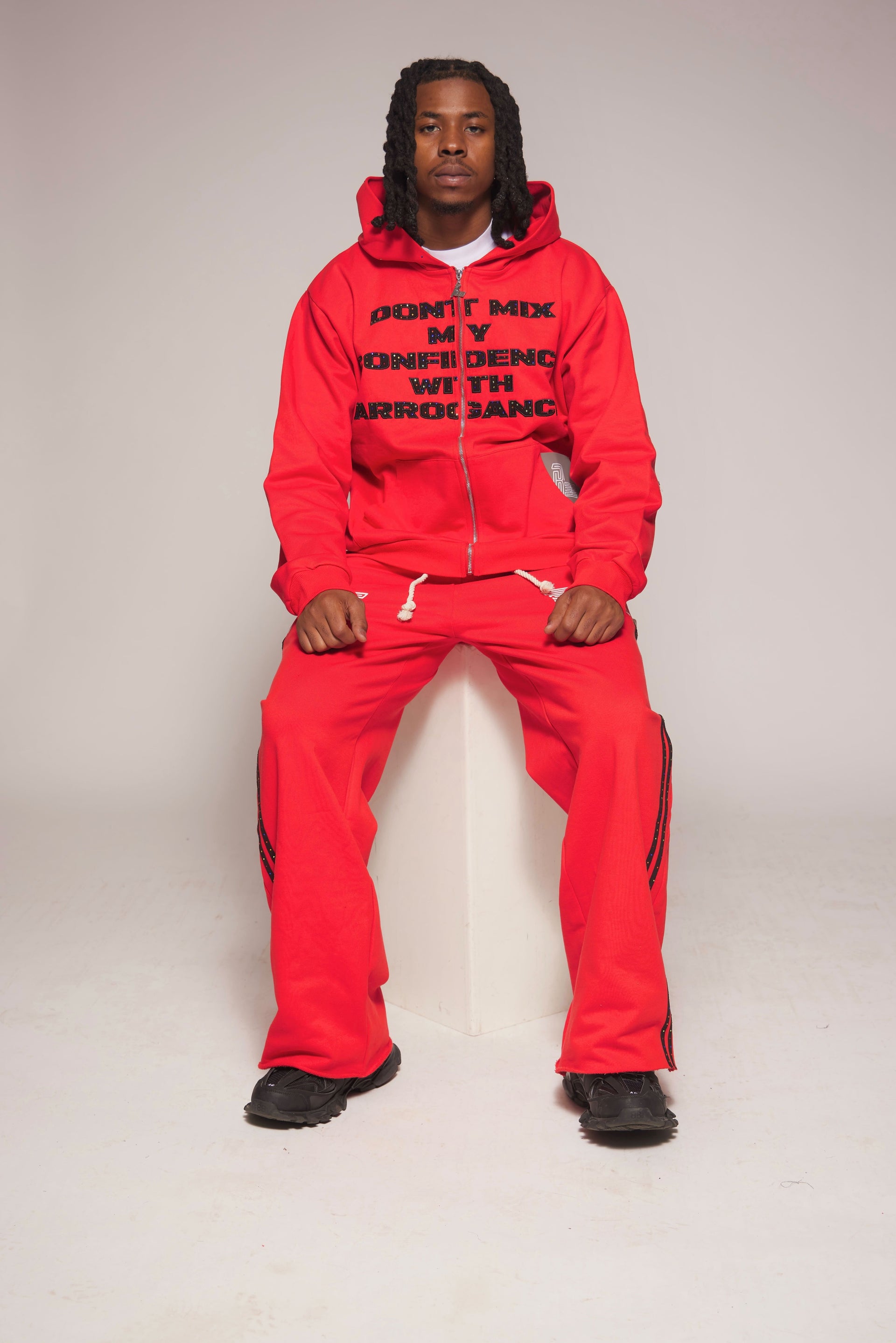 Red Reflection Zip Up